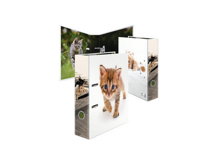 HERMA Classeur à motif 'Animaux préférés' Chat, A4