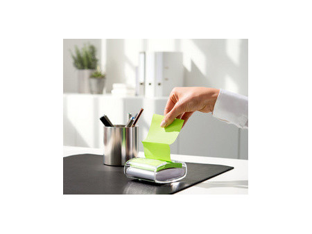 Post-it Distributeur Z-Notes PRO, garni, blanc