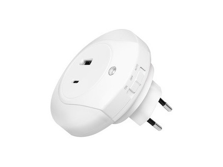 LogiLink Lumière d'orientation à LED avec capteur, blanc