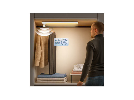 LogiLink Lampe sous-meuble LED, 400 mm, capteur de mouvement