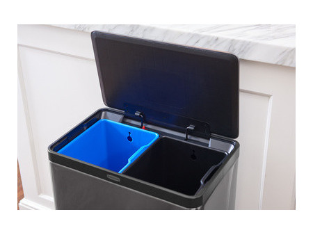 Rubbermaid Collecteur à pédale Elite Dual Stream, 39 litres