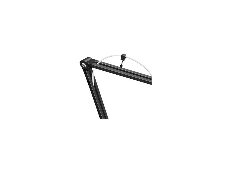LogiLink Pied de micro, longeur du bras: 840 mm max., noir