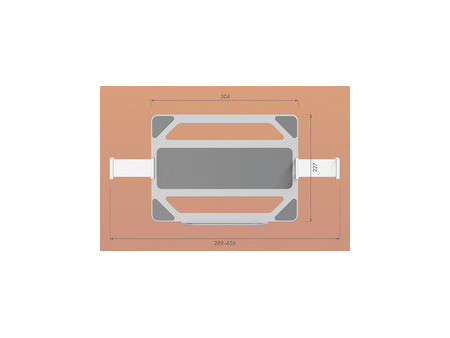LogiLink Support de laptop pour bras pour écran, argent