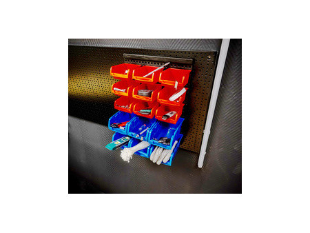 BRÜDER MANNESMANN Rangement pour petites pièces, 16 pièces