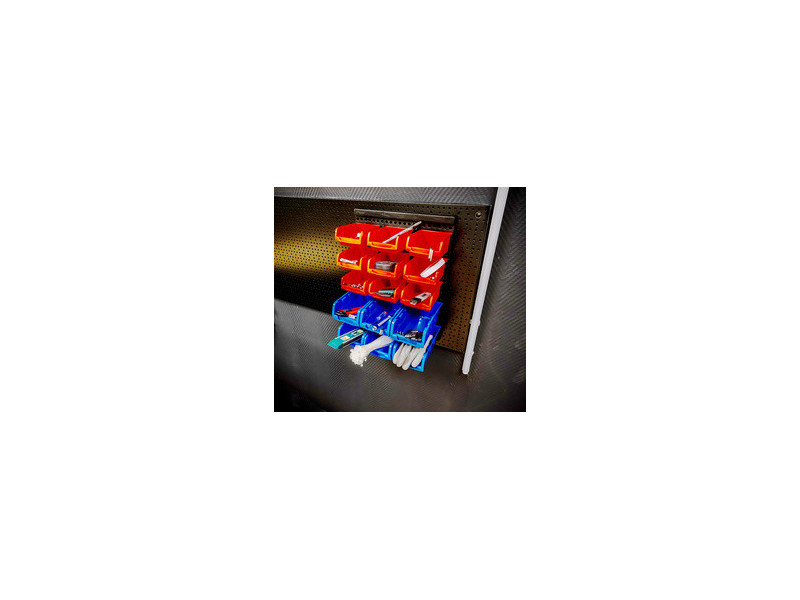 BRÜDER MANNESMANN Rangement pour petites pièces, 16 pièces