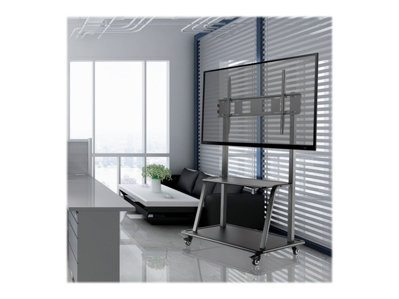 NEOMOUNTS Mobile Floor Stand + Trolley