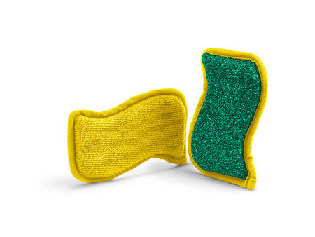 Spontex Éponge Flex & Wash, pack de 2