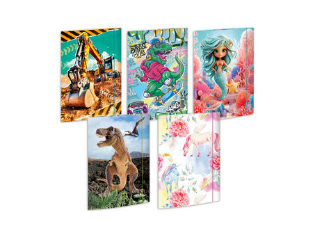 RNK Verlag Carton à dessin 'Tendance', A3 - assortiment