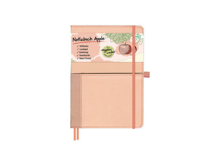 RNK Verlag Cahier Vegan 'Coffee', quadrillé, A5