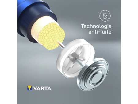 VARTA Pile alcaline Longlife Power, E-Bloc (9V/6LR61)