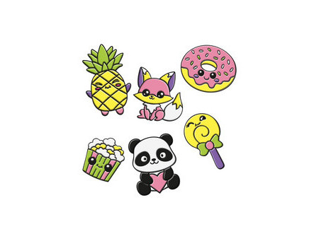 Marabu Kit Window Color fun & fancy 'Sweeties', 6x 80 ml