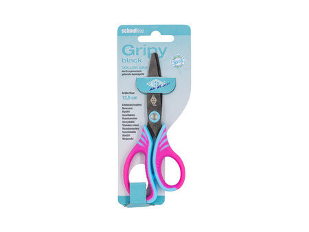 WEDO Ciseaux de bricolage Gripy black, rond, 175 mm