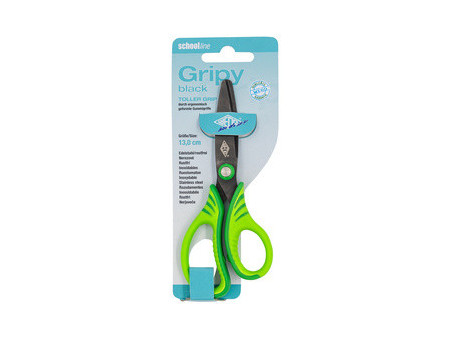 WEDO Ciseaux de bricolage Gripy black, rond, 175 mm