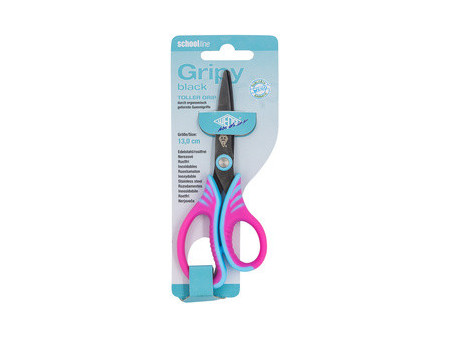 WEDO Ciseaux de bricolage Gripy black, rond, 175 mm