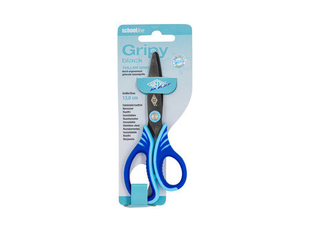 WEDO Ciseaux de bricolage Gripy black, rond, 175 mm