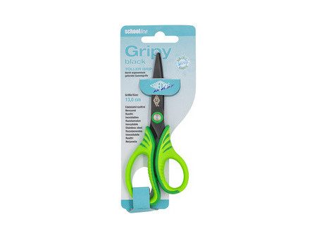 WEDO Ciseaux de bricolage Gripy black, rond, 175 mm