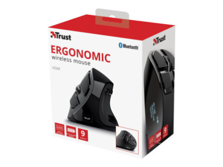 TRUST Souris sans fil ergonomique VOXX