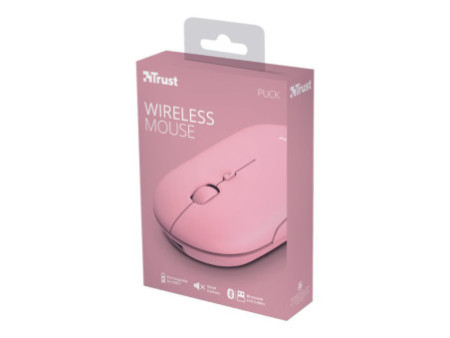 TRUST Souris sans fil PUCK Ultra-plate