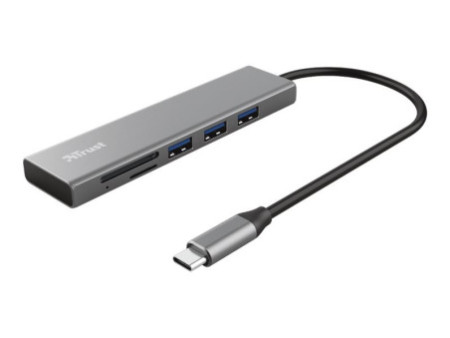 TRUST Hub USB-C HALYX 5 ports 3 USB 1 SD
