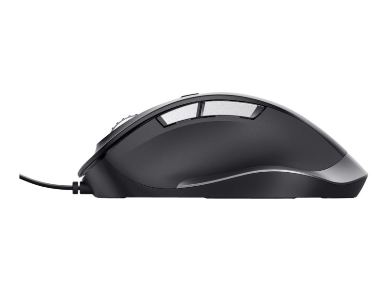 TRUST Souris filaire FYDA ECO - Noire