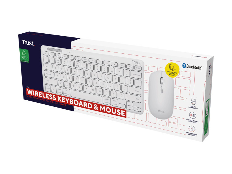 TRUST Pack clavier & souris sans fil(FR)