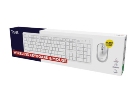 TRUST Pack clavier & souris sans fil(FR)
