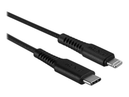 LINDY 0.5m USB Type C to Lightning Cable