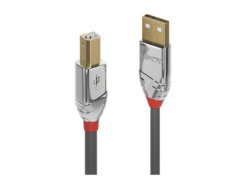 LINDY 5m USB 2.0 Type A/B Cable Cromo