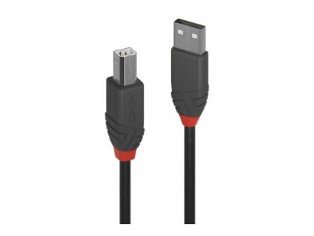 LINDY Câble USB 2.0 Type A vers B Anthra