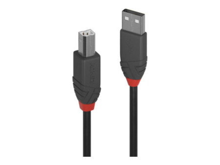 LINDY Câble USB 2.0 type A vers B Anthra