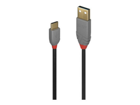 LINDY Câble USB 2.0 Type A vers C Anthra