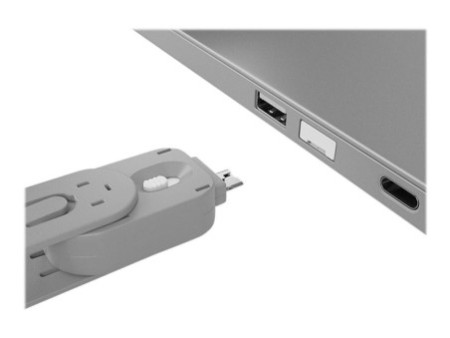 LINDY Clé USB et 4 bloqueurs de ports