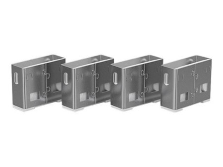 LINDY Clé USB et 4 bloqueurs de ports