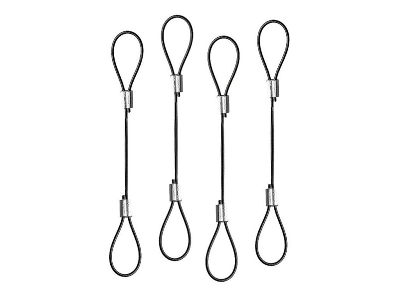 LINDY Cable Adapter Tethers - Pack of 4