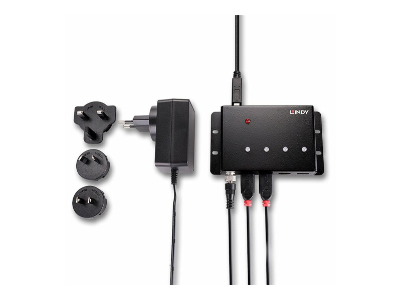 LINDY 4 Port USB 3.0 Metal Hub