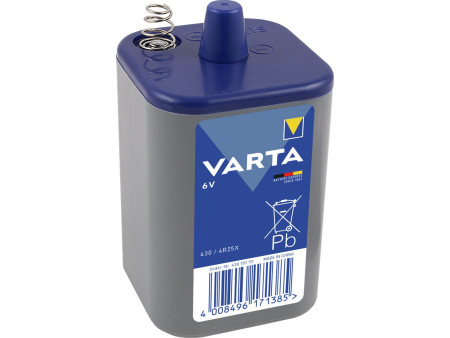 VARTA Pile 6V 4R25, 10Ah, chloride de zinc
