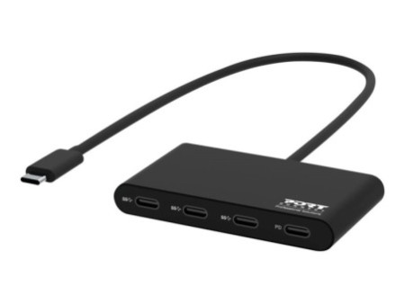 PORT DESIGNS USB Hub Type-C 4Ports TypeC