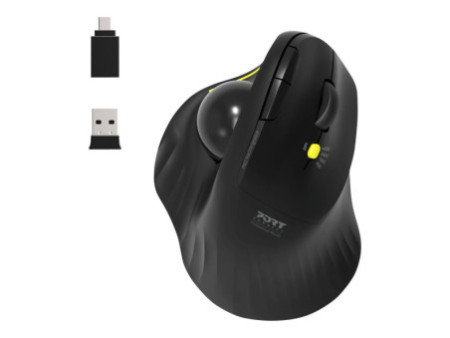 PORT DESIGNS Mouse Ergonomic Rechargable