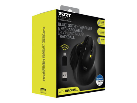 PORT DESIGNS Mouse Ergonomic Rechargable