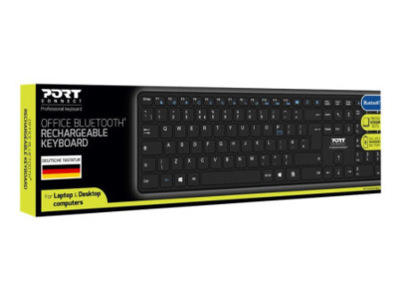 PORT DESIGNS Rechargeable BT Keyboard