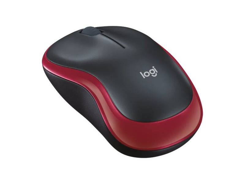 LOGI M185 Wireless Mouse RED EWR2
