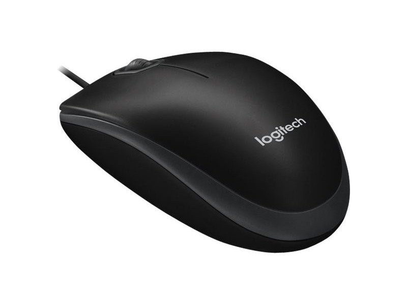 LOGI B100 optical Mouse Black USB OEM