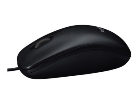 LOGI B100 optical Mouse Black USB OEM