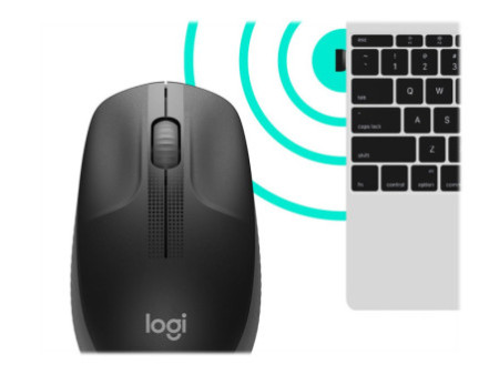 LOGI M190 wireless mouse Charcoal