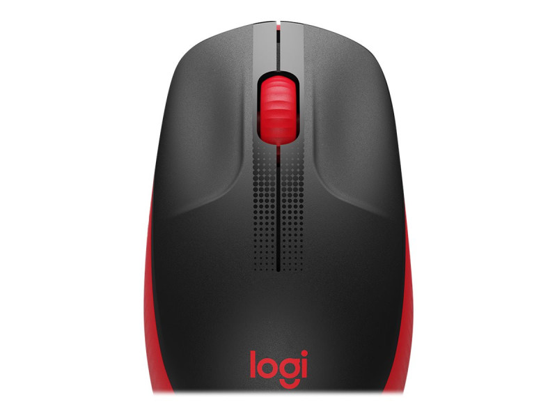 LOGI M190 Full-size wireless mouse Red