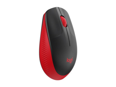 LOGI M190 Full-size wireless mouse Red