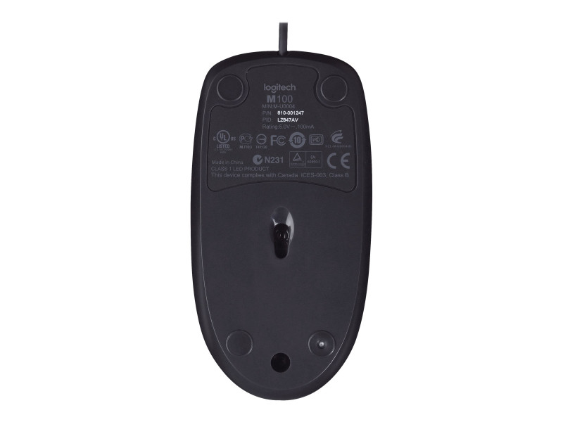 LOGI M100 Mouse full size