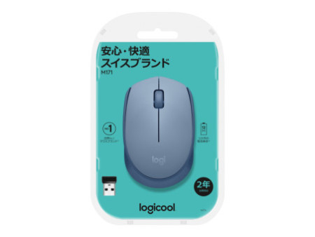 LOGI M171 Wireless Mouse - BLUEGREY