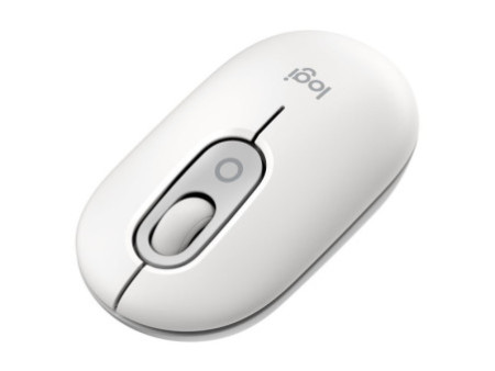 LOGI POP Mouse with emoji - OFF-WHITE