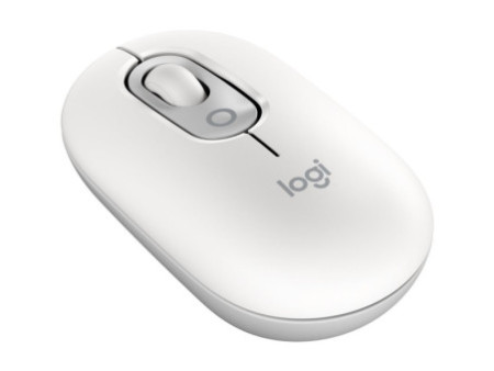 LOGI POP Mouse with emoji - OFF-WHITE